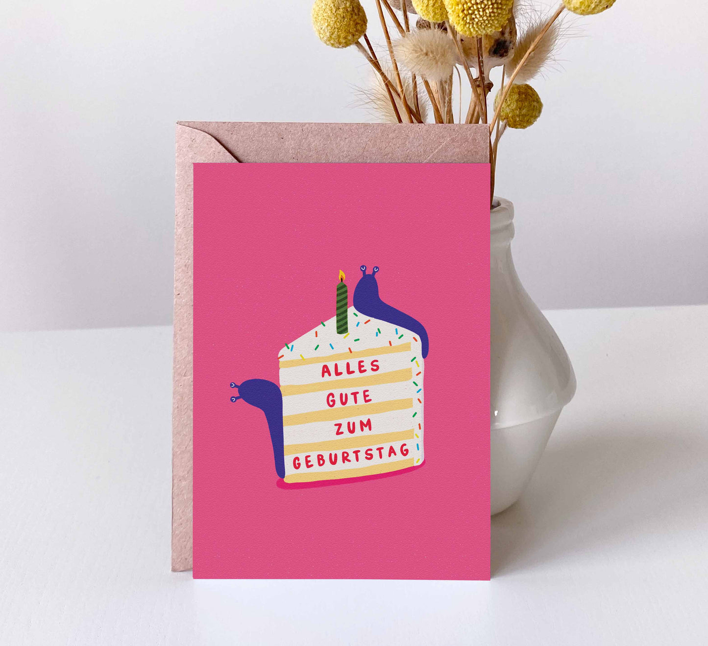 'Alles Schnecke' Postkarte