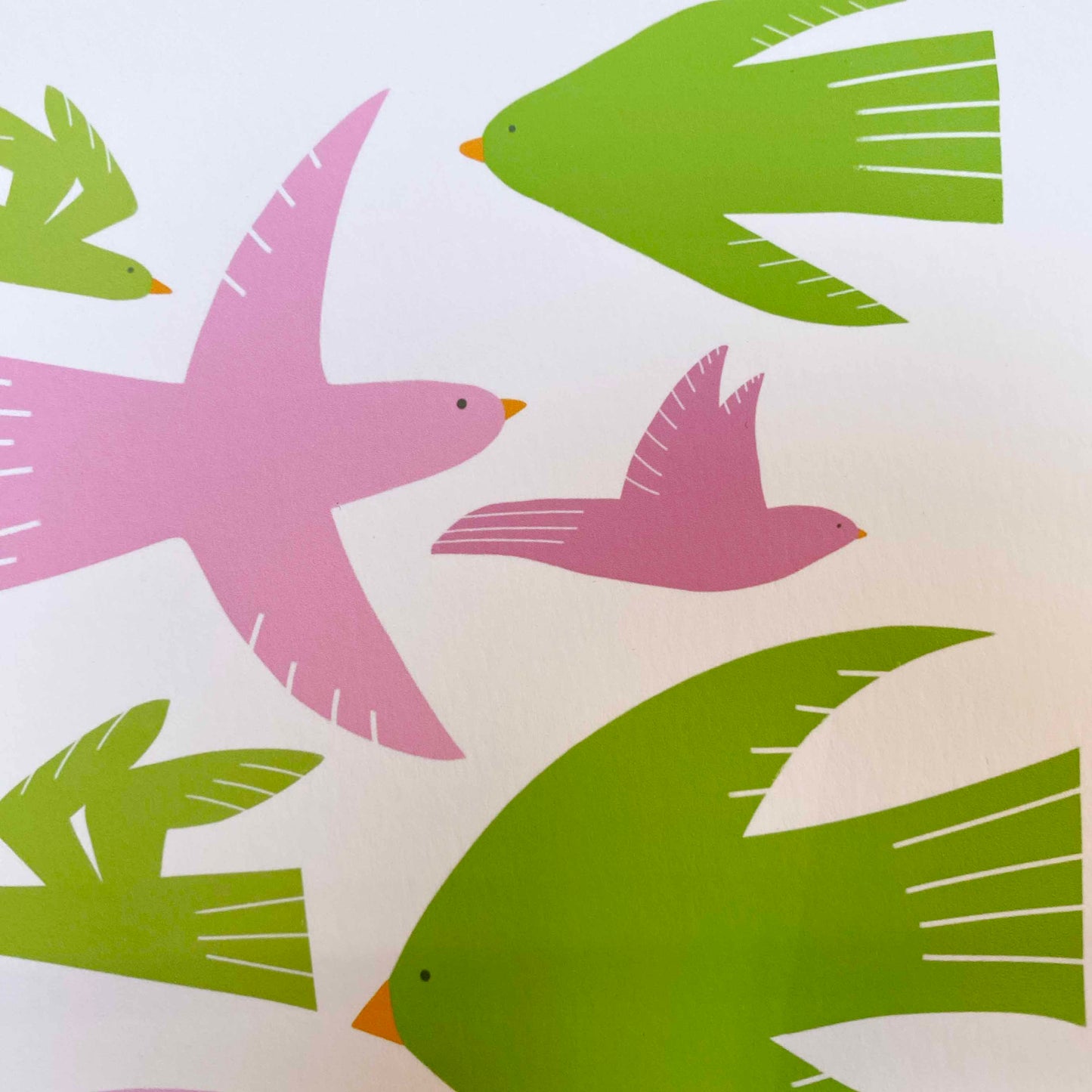 B-Ware 'Birding' Kunstdruck (A5)