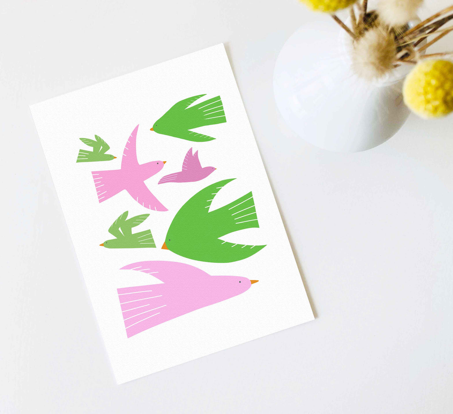 'Birding' Kunstdruck