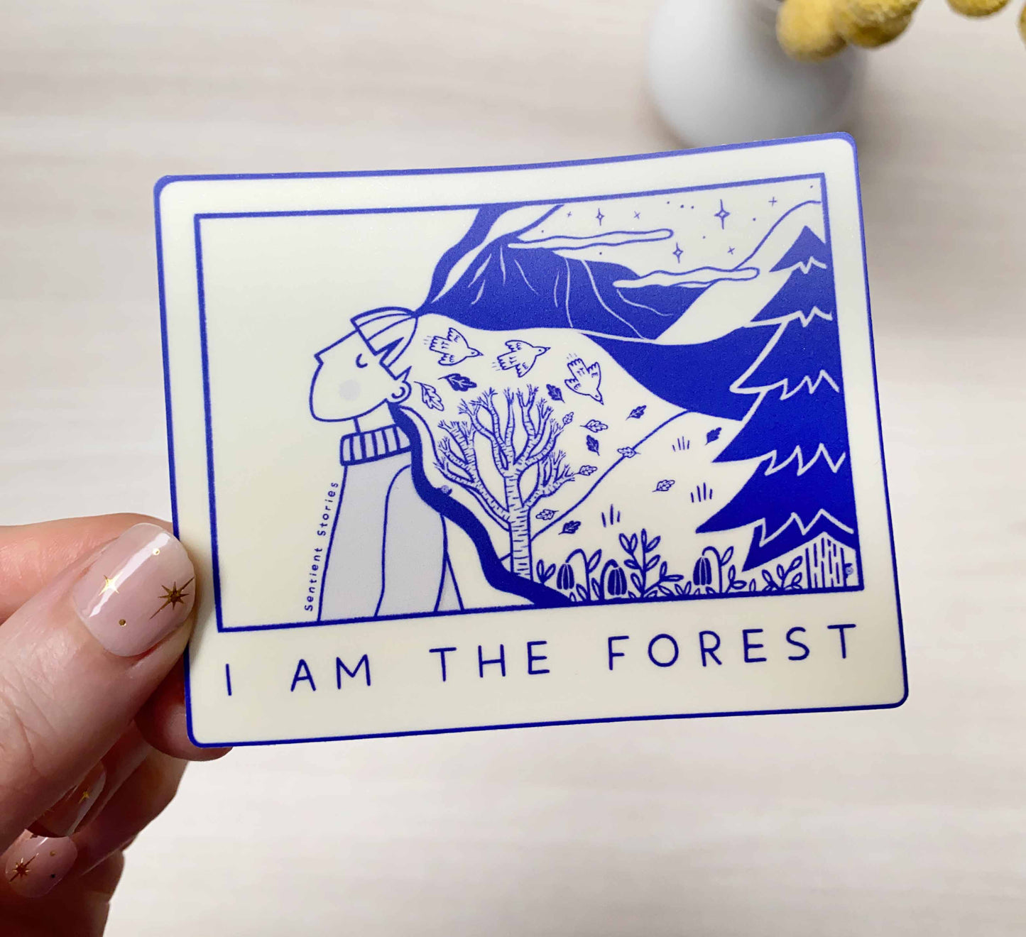 'I am the Forest' Vinyl-Aufkleber