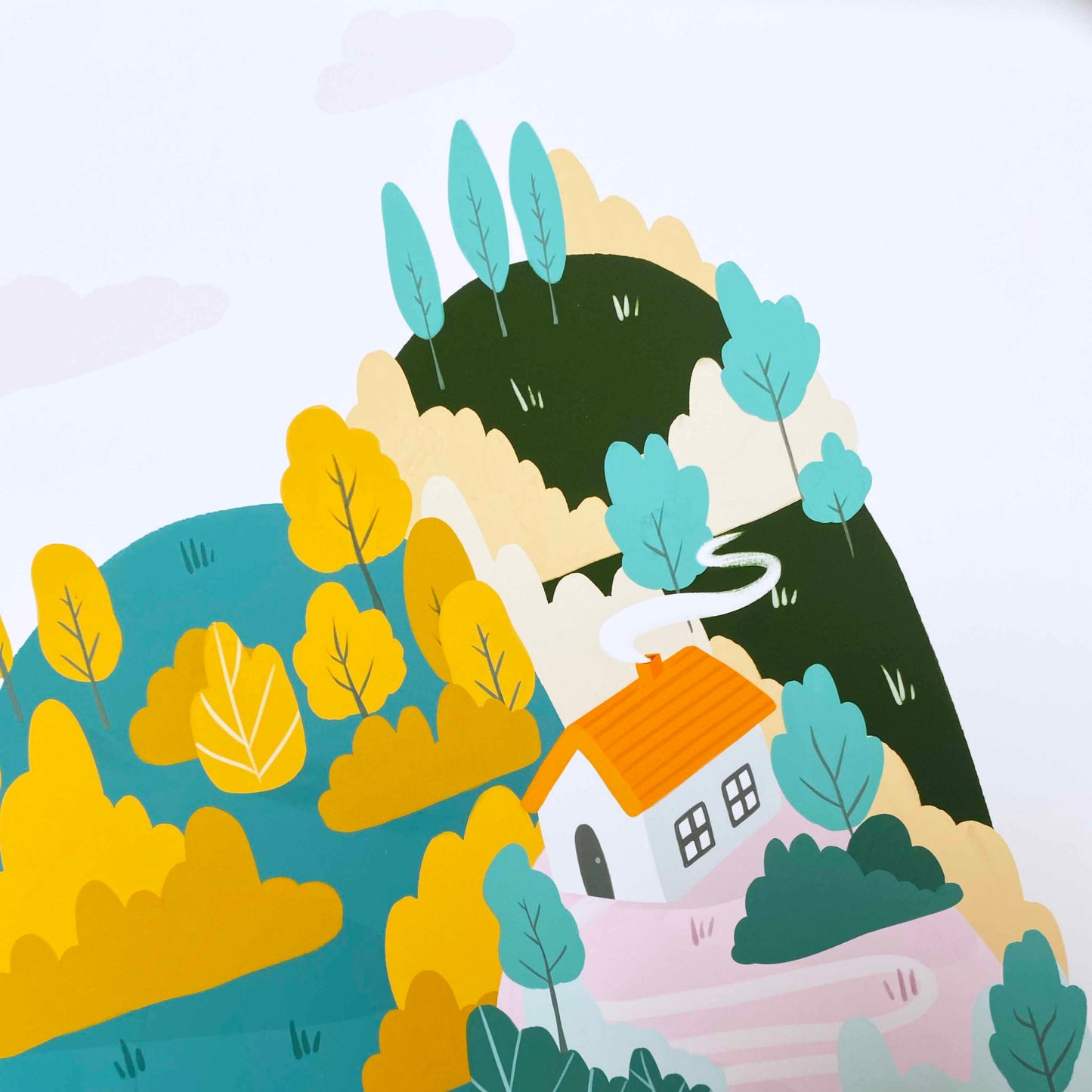 B-Ware 'Home' Kunstdruck (A3)