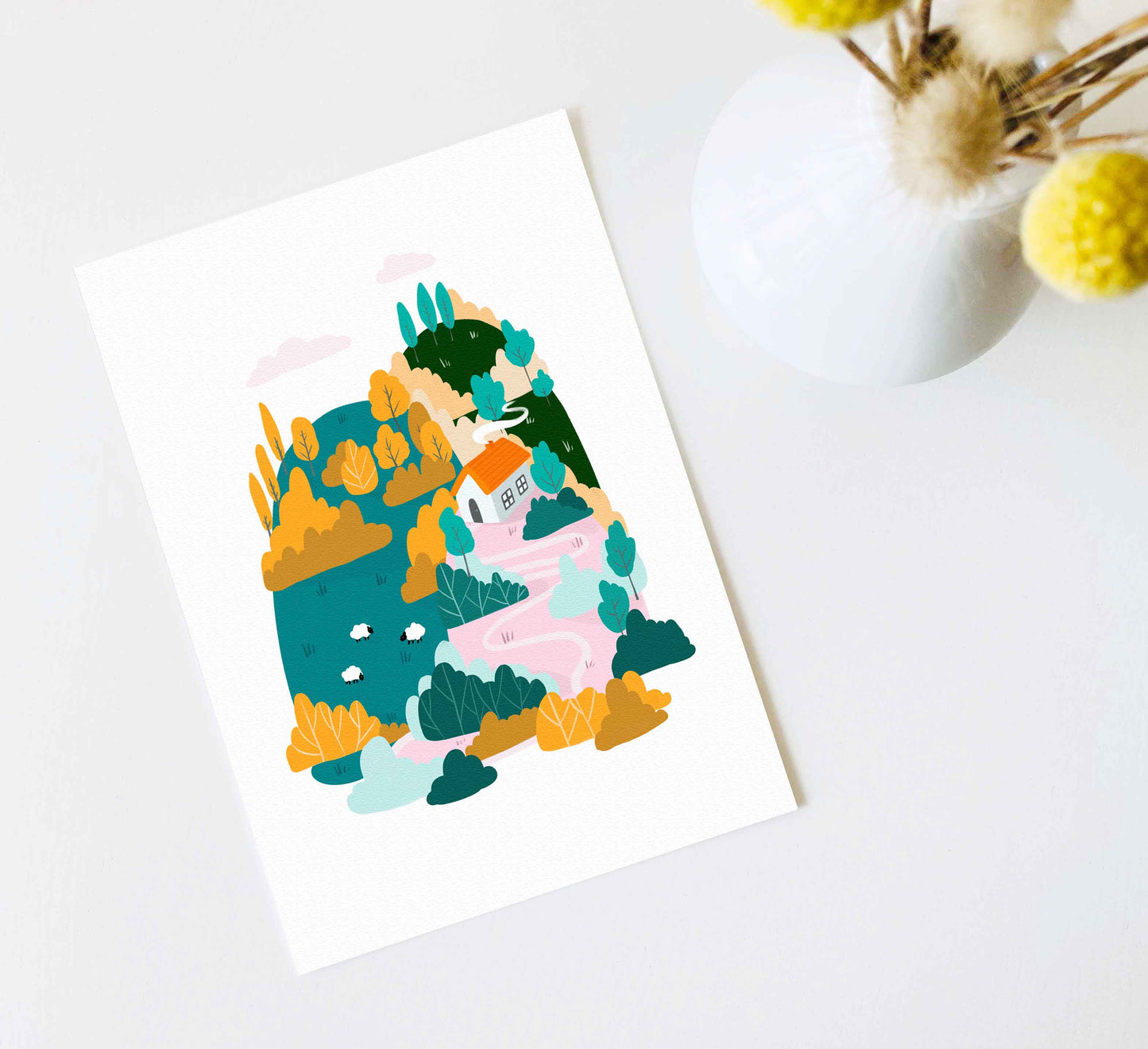 'Home' Kunstdruck