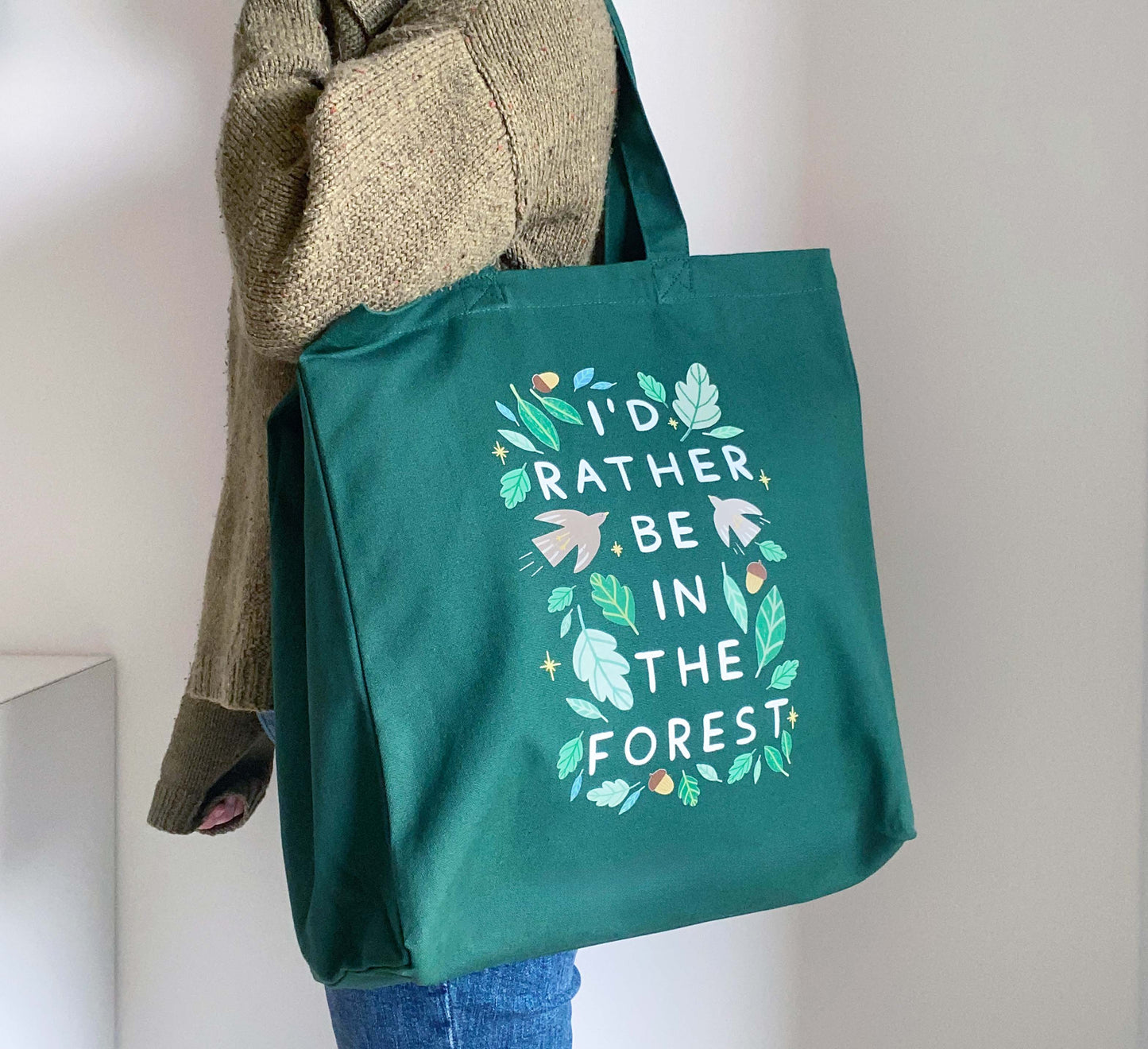 'Into the Forest' Baumwolltasche