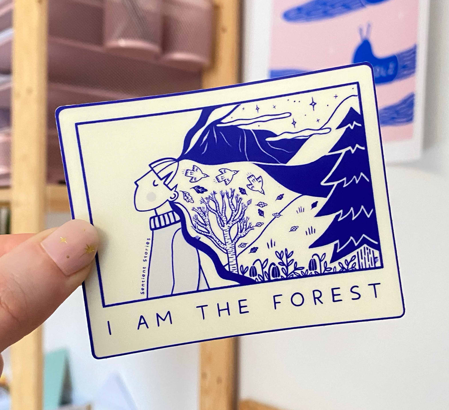 'I am the Forest' Vinyl-Aufkleber