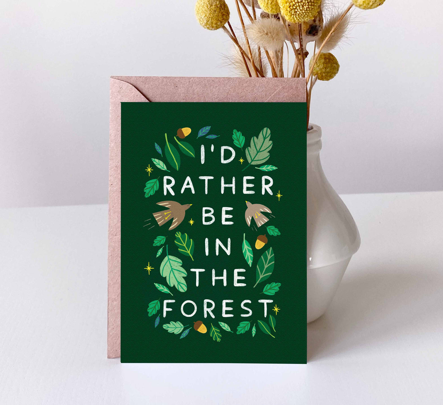 'In The Forest' Postkarte