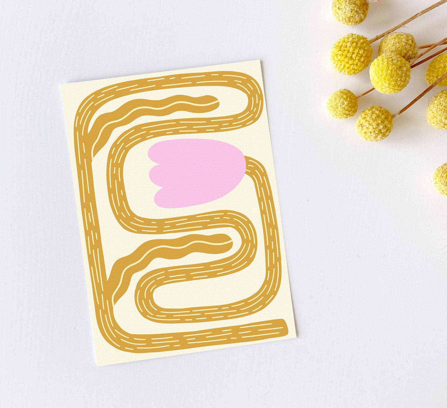 'Long Tulip' Postkarte
