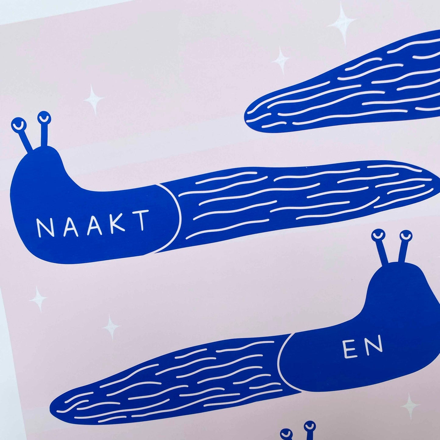 B-Ware 'Naakt en Trots' Kunstdruck (A3)