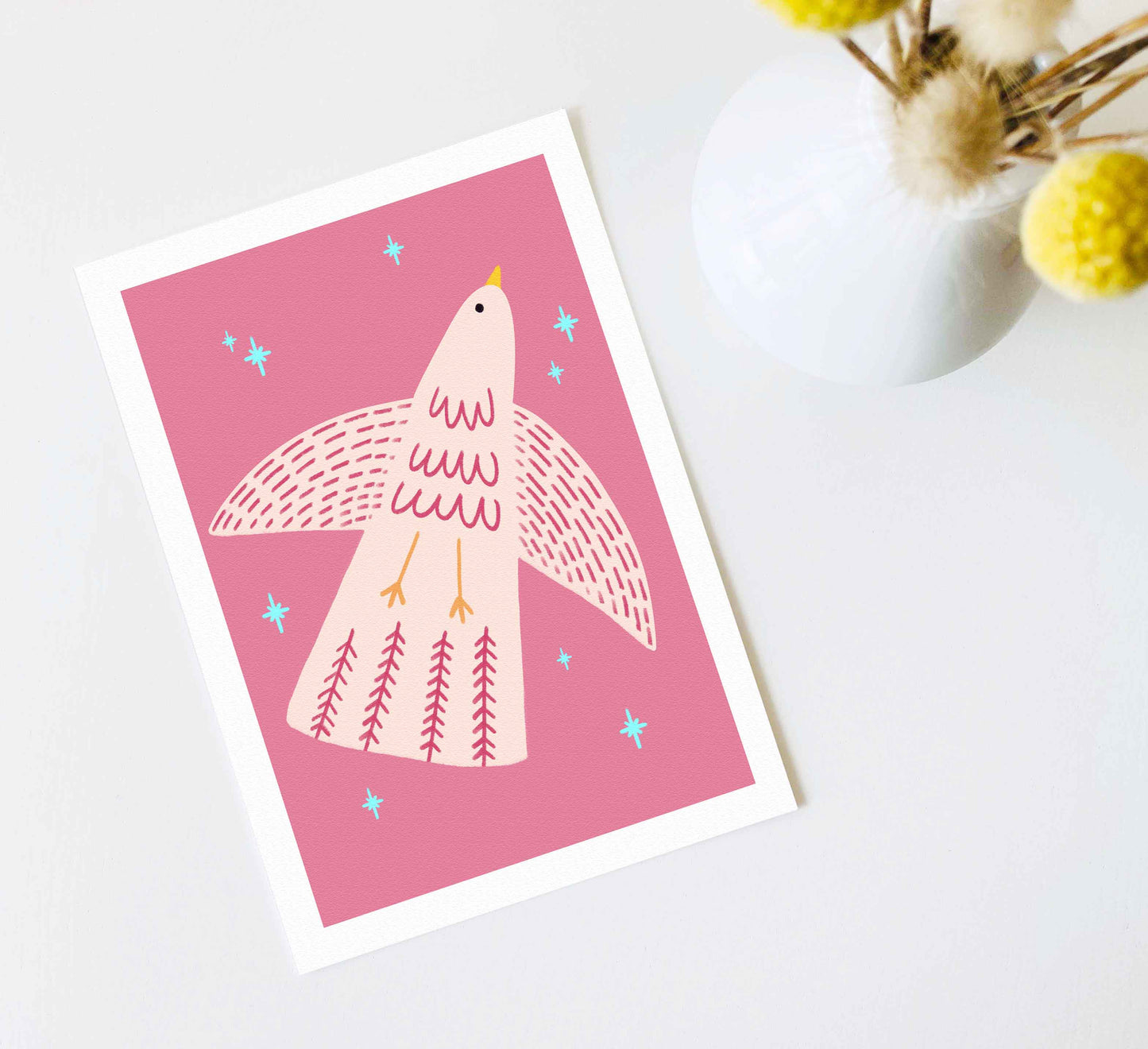 'Pink Sky' Kunstdruck