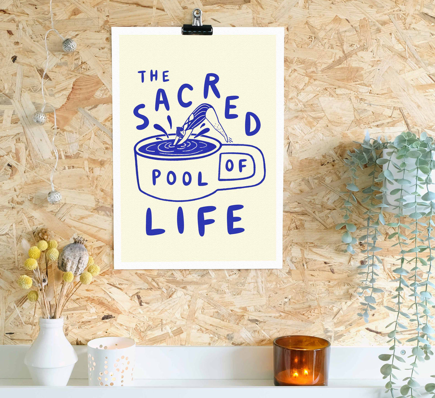 'Sacred Pool' Fine Art Print