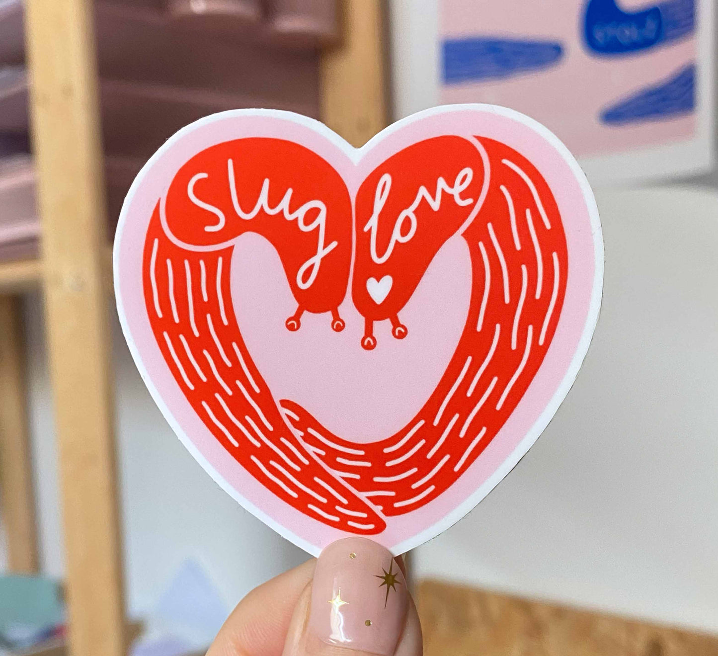 'Slug Love' Vinyl-Aufkleber