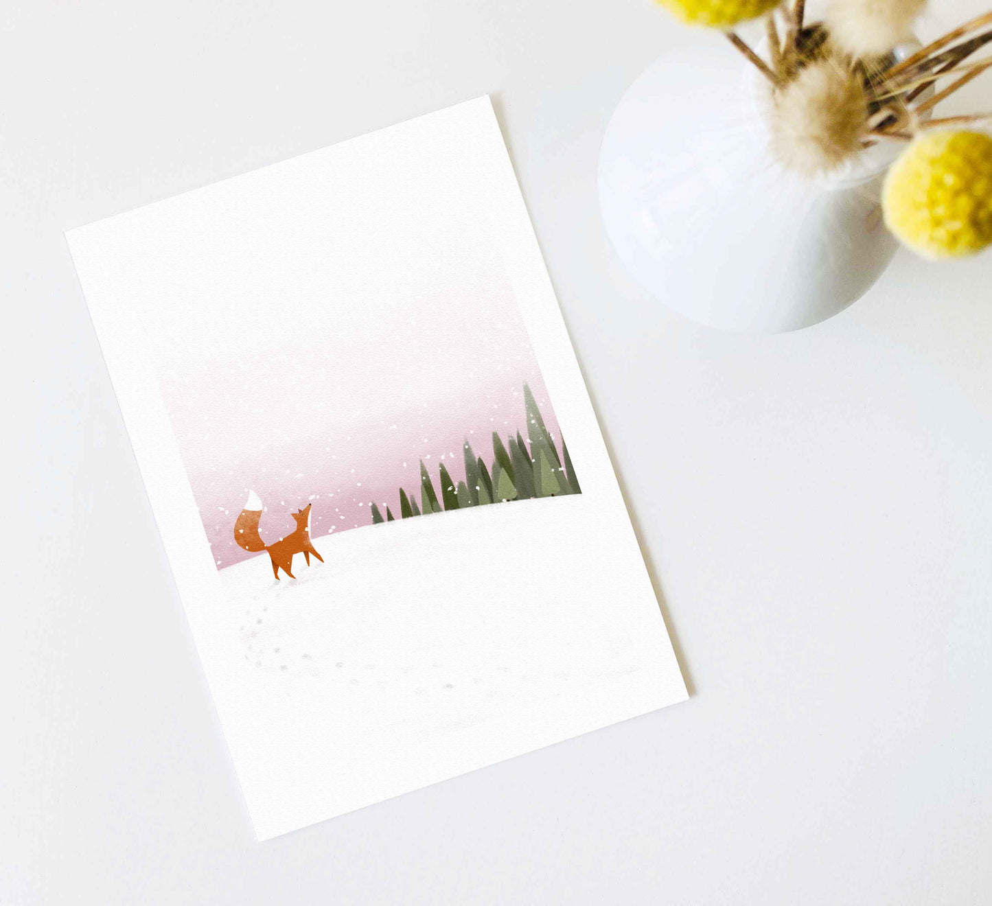 'Snow Day' Kunstdruck