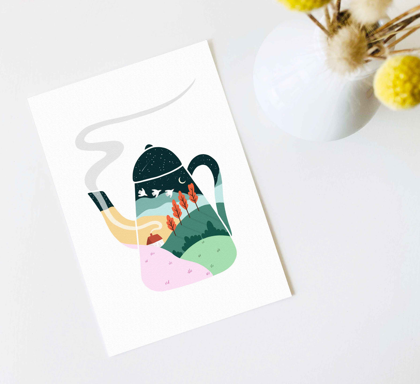 'Teapot Dreams' Kunstdruck
