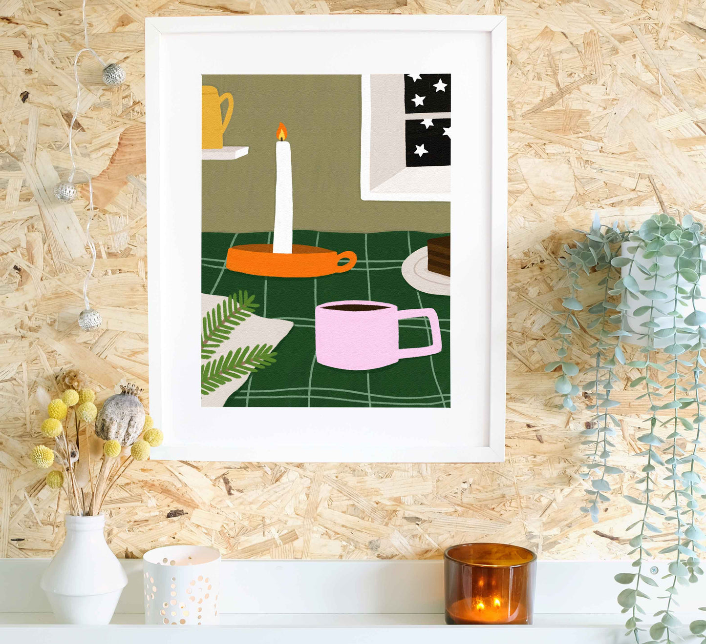 'Flickers' Kunstdruck