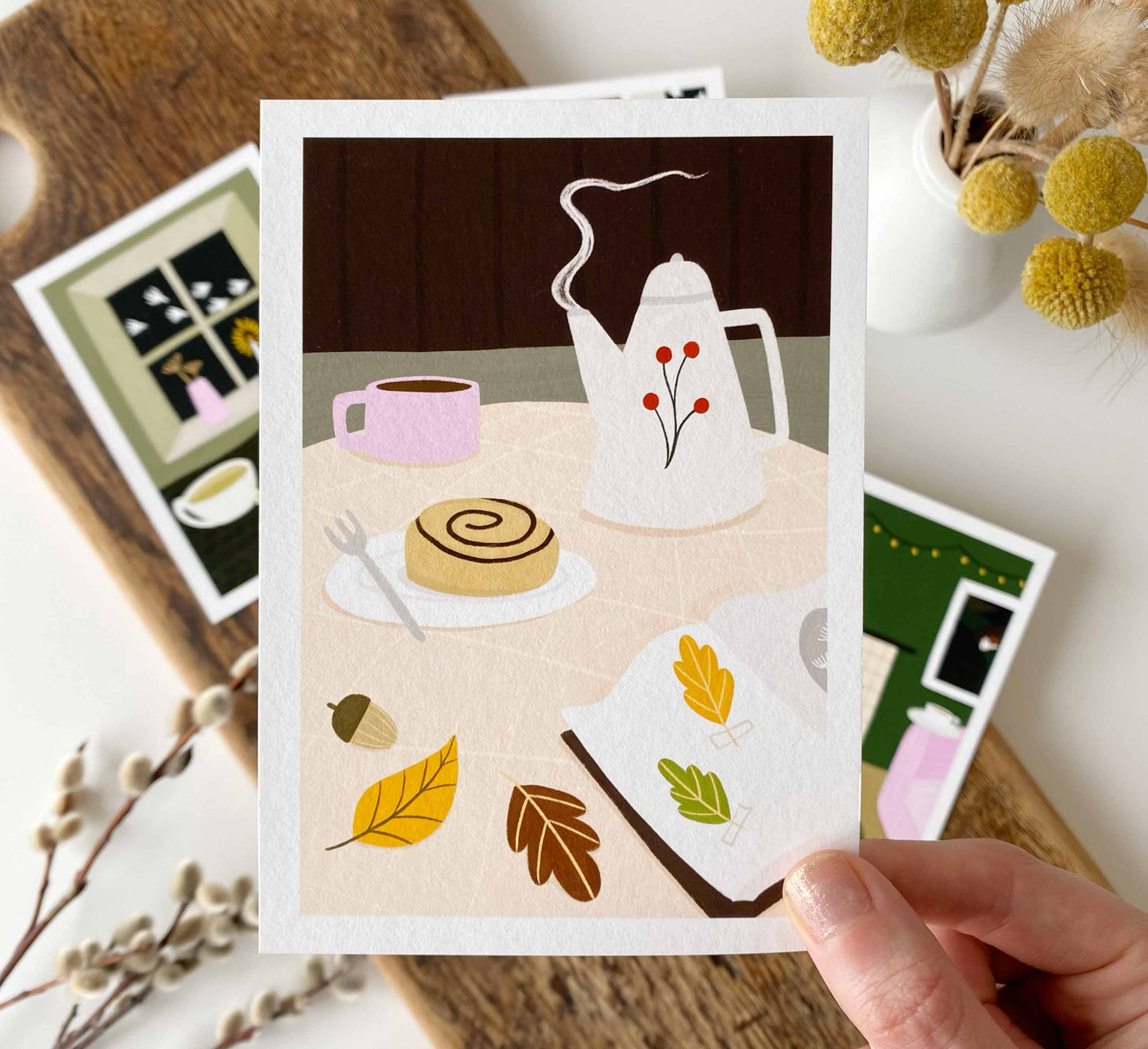 "Winter Nights" Mini-Kunstdruck Set
