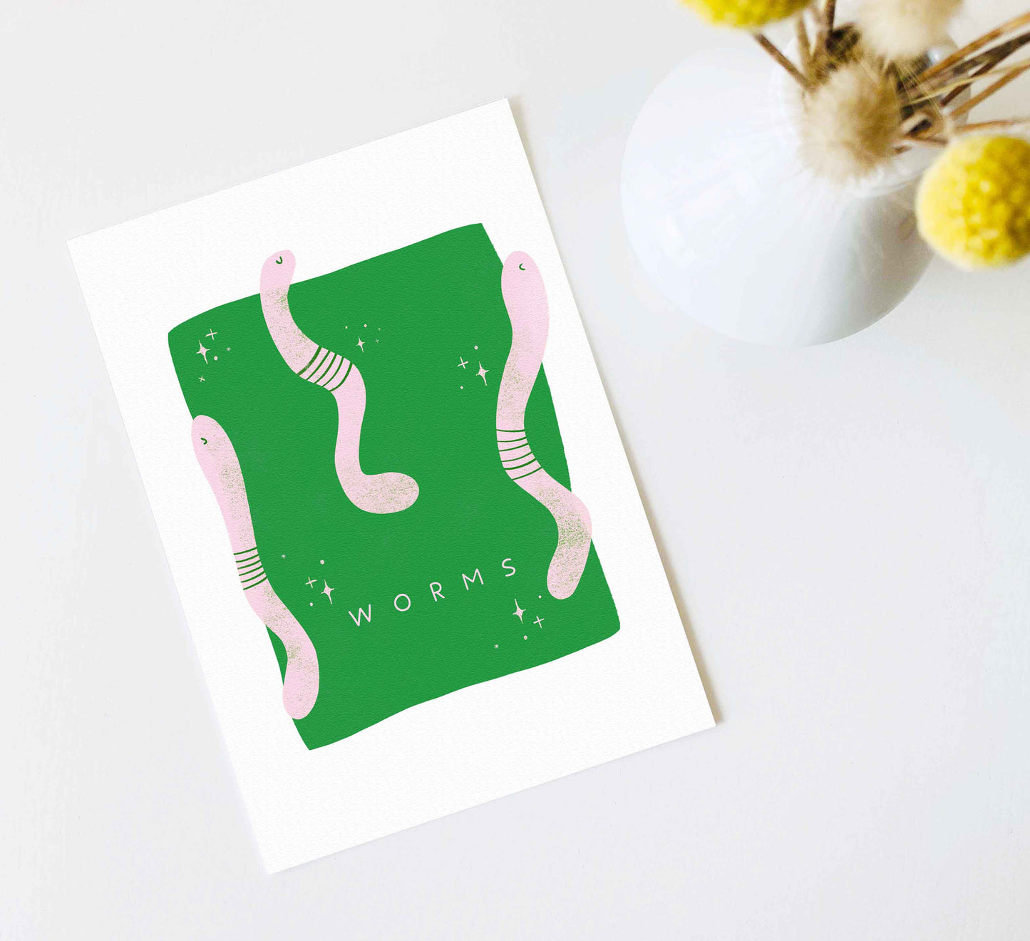 'Worms' Kunstdruck