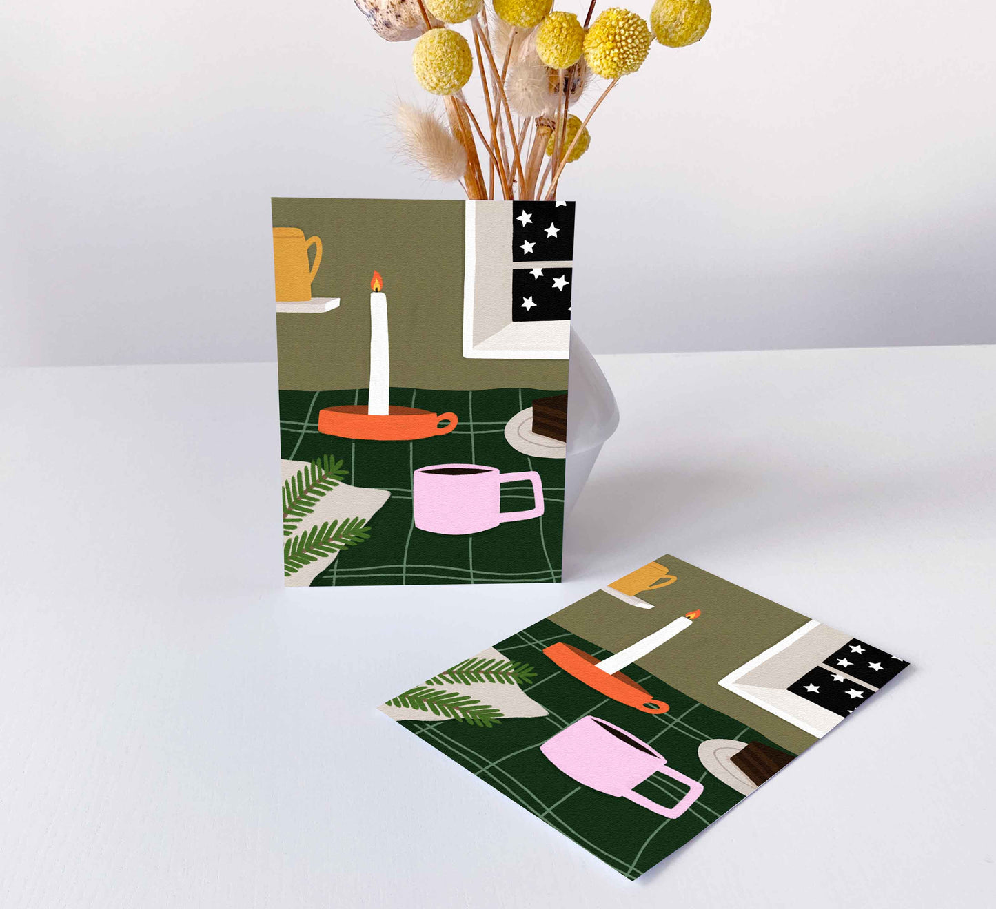 'Flickers' Postkarte
