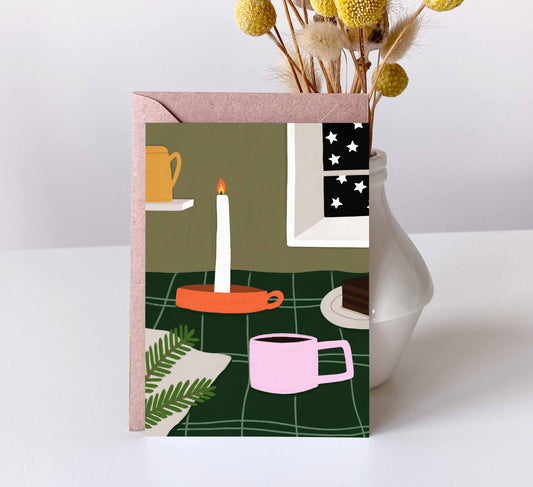 'Flickers' Postkarte