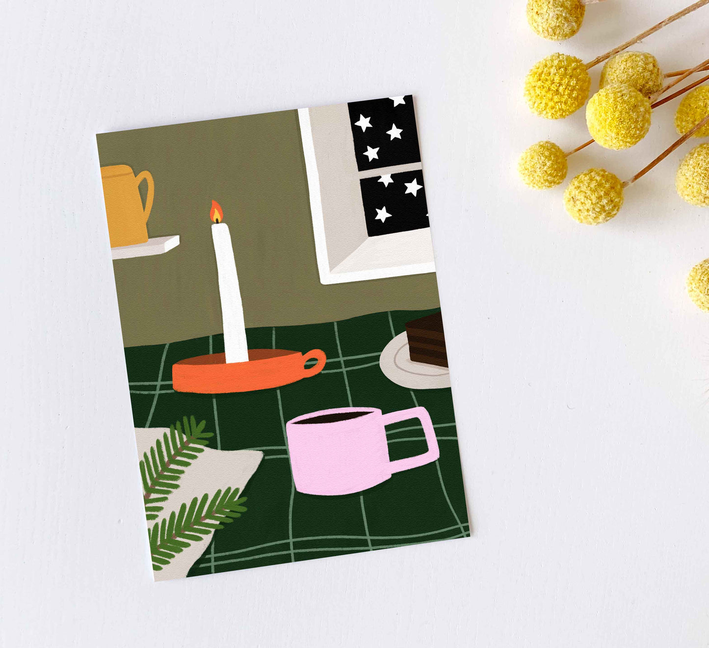 'Flickers' Postkarte