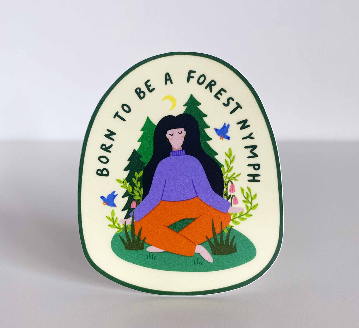 'Nymph & Shrimp' Vinyl Sticker Set