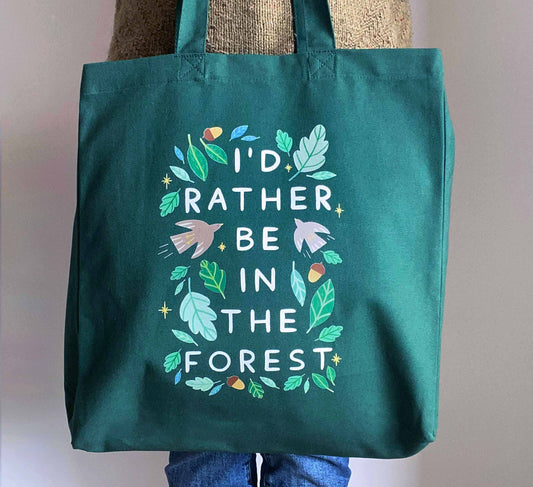 'In the Forest' Heavy Cotton Bag