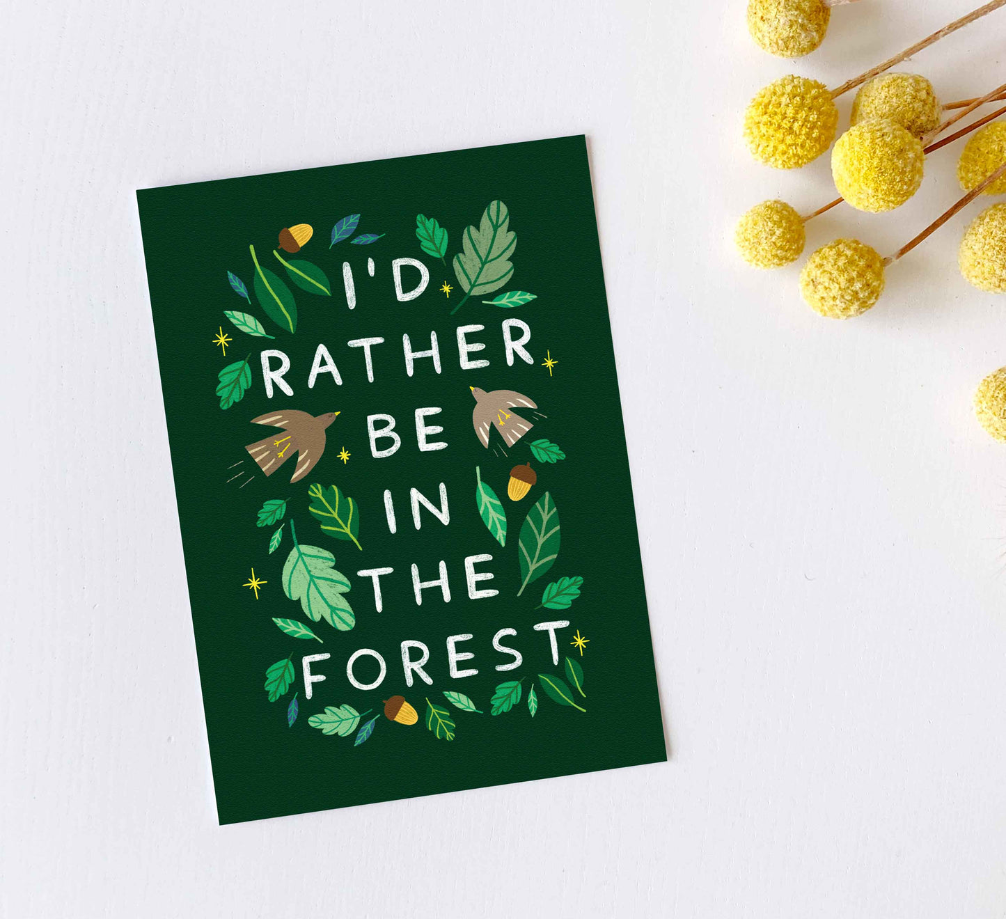 'In The Forest' Postcard