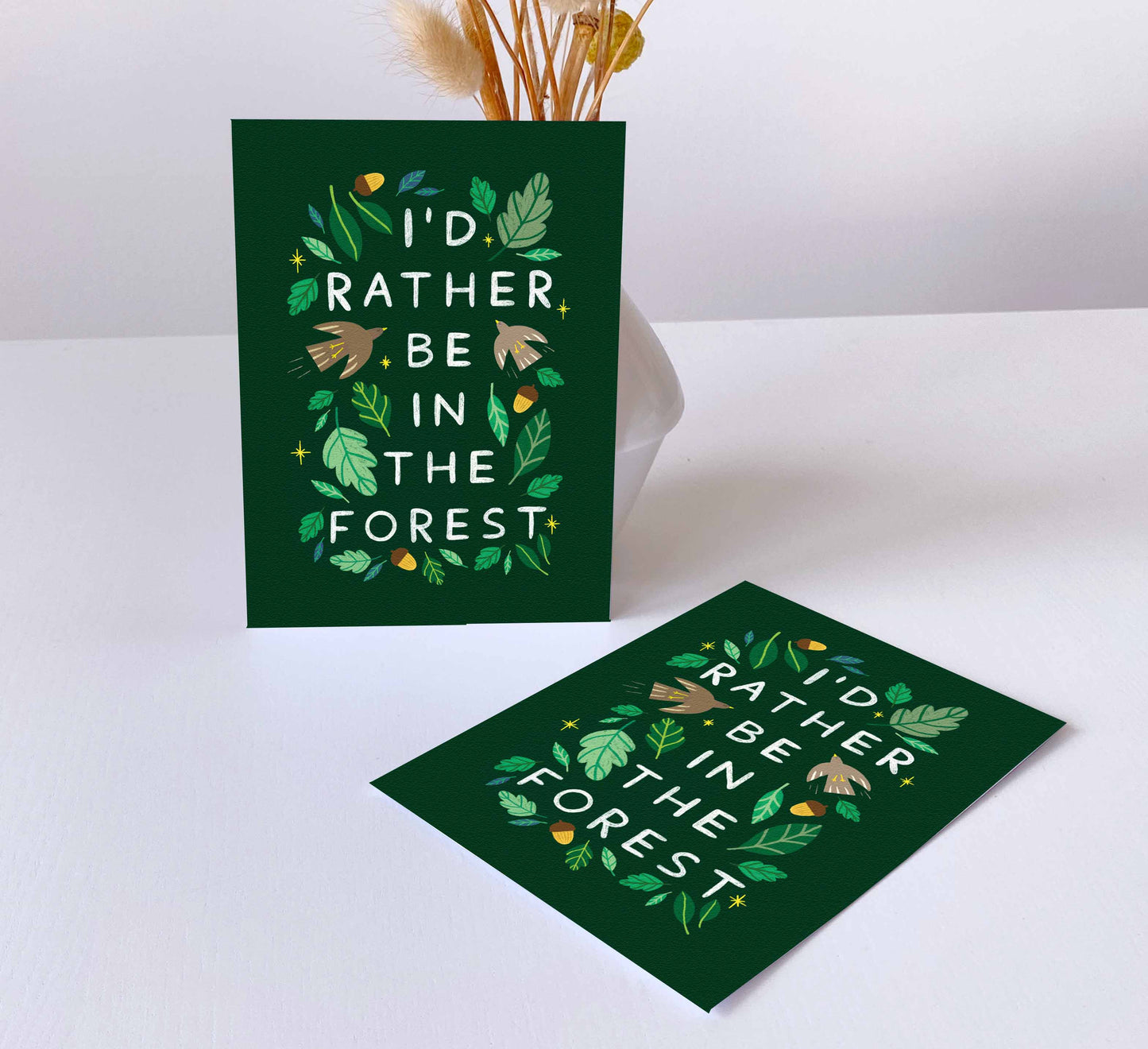 'In The Forest' Postcard