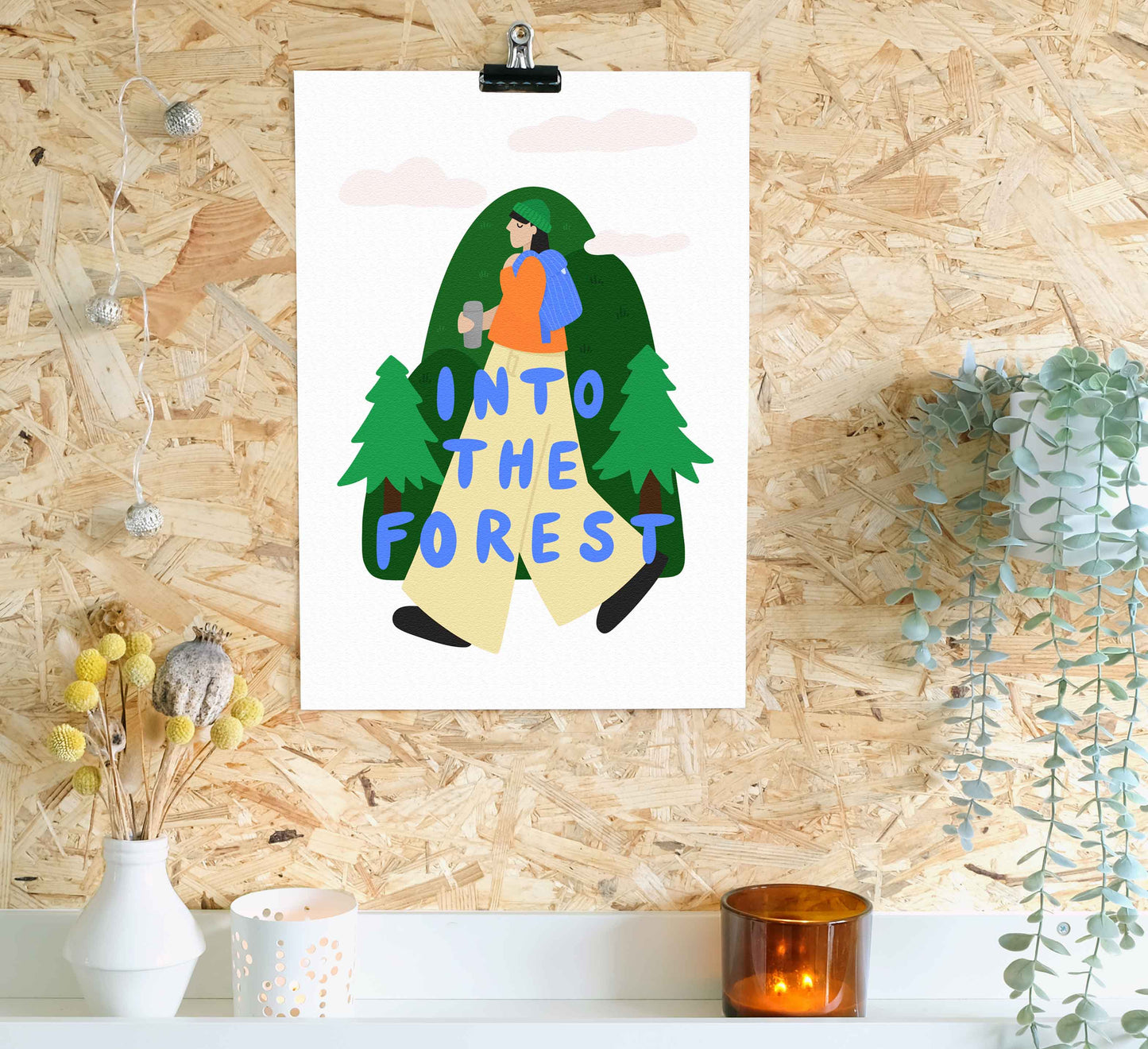 'Into the Forest' Kunstdruck