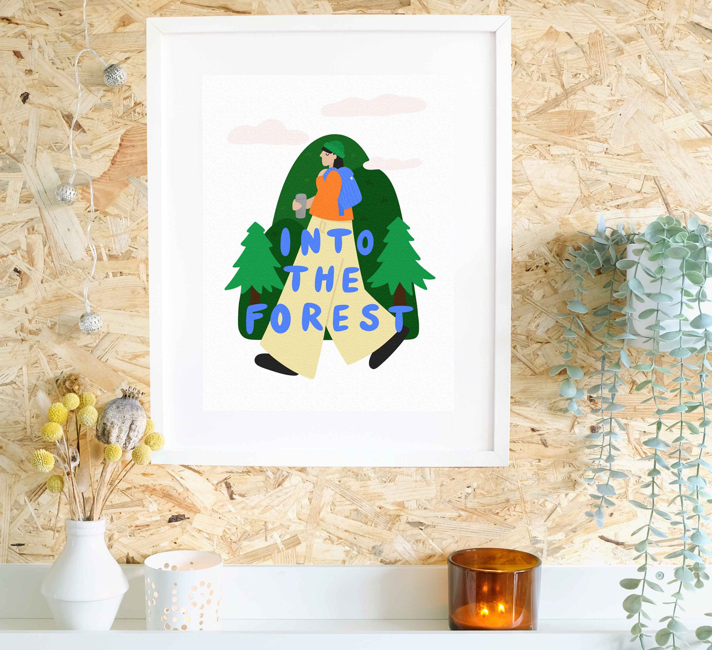 'Into the Forest' Kunstdruck