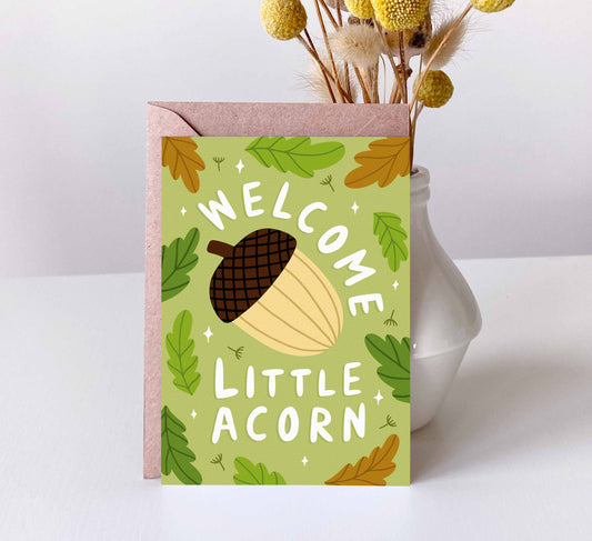 'Little Acorn' Postcard