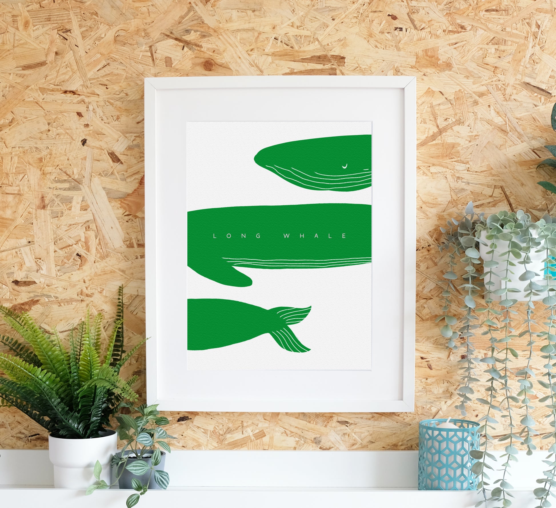 Skurriler Druck, der den majestätischen Wal feiert! Quirky art print that celebrates the majestic whale!