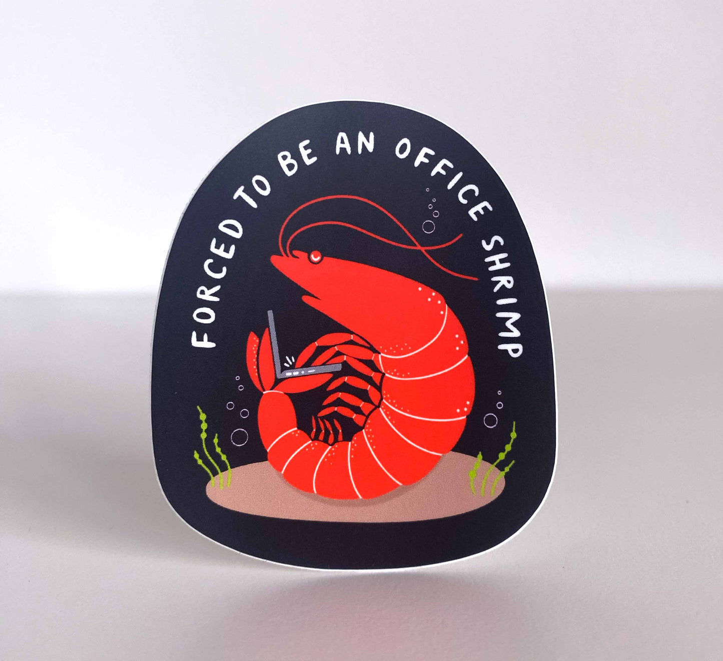 'Nymph & Shrimp' Vinyl Sticker Set