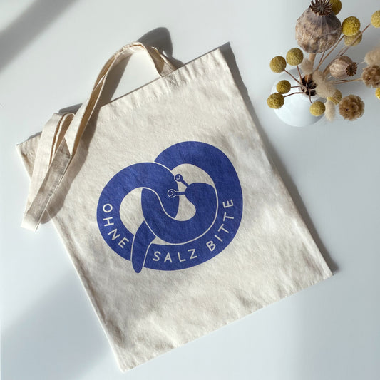 B-Ware Baumwolltasche 'Ohne Salz Bitte'