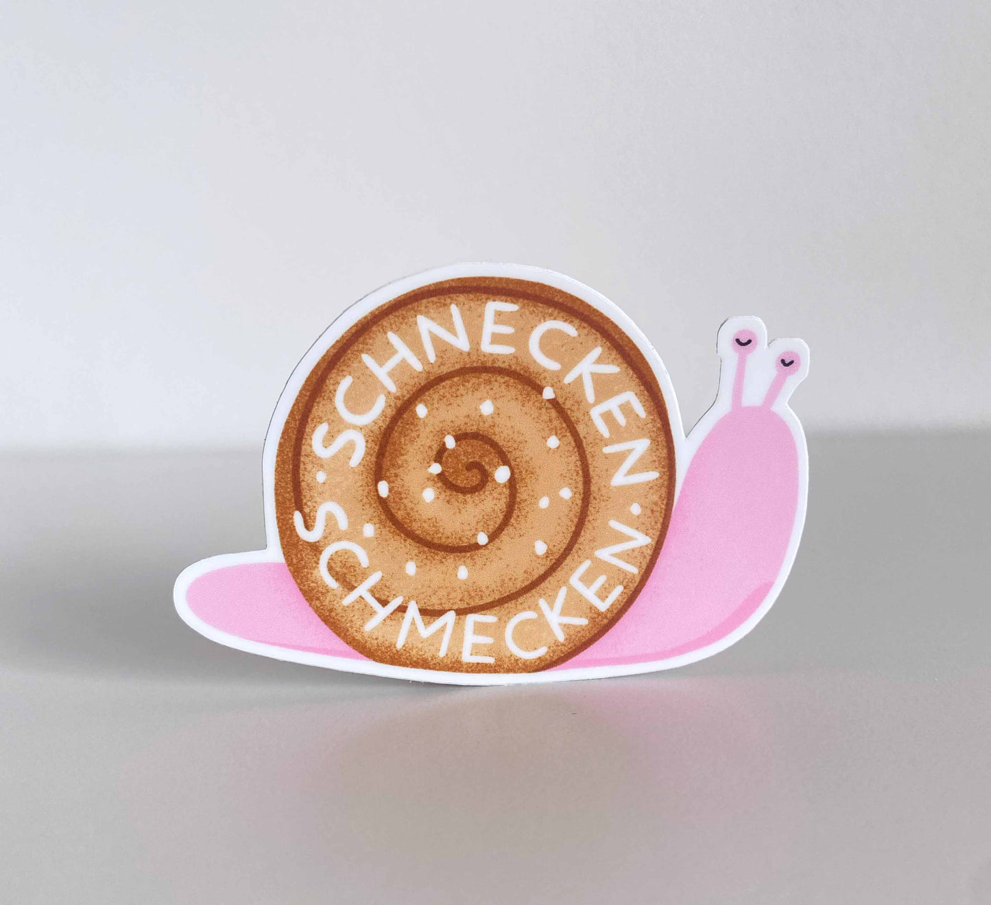 'Schnecken schmecken' Vinyl-Aufkleber