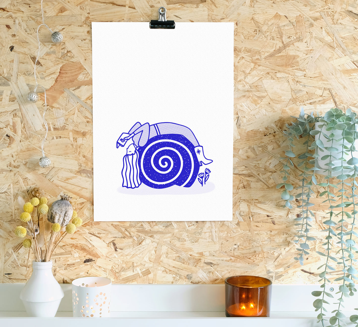 Set aus drei Kunstdrucken, die die Kunst des „Snailings“ feiern! Hochwertige, von einer unabhängigen Künstlerin gestaltete. Wandkunst und Drucke für dein Zuhause, perfekt, um ein wenig Natur in jeden Wohnraum zu bringen! Nachhaltig auf Bestellung gefertigt. Set of three fine art prints celebrating the art of 'snailing'!