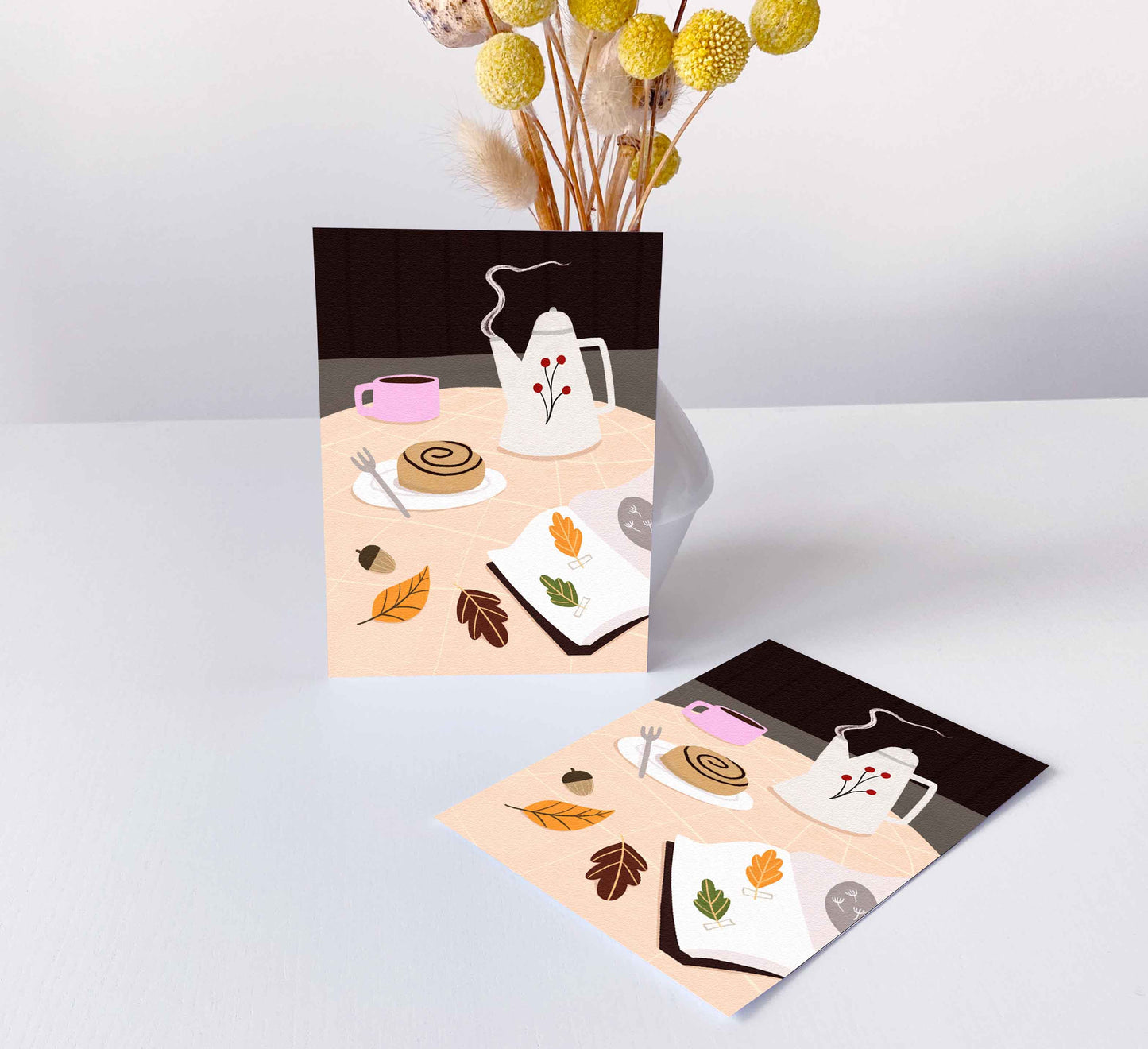 'Fika' Postkarte