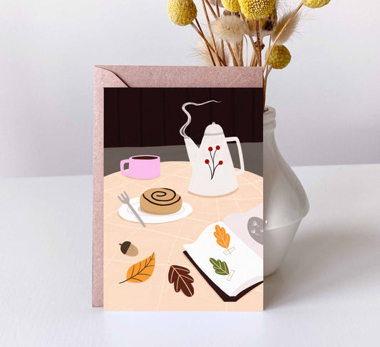 'Fika' Postkarte
