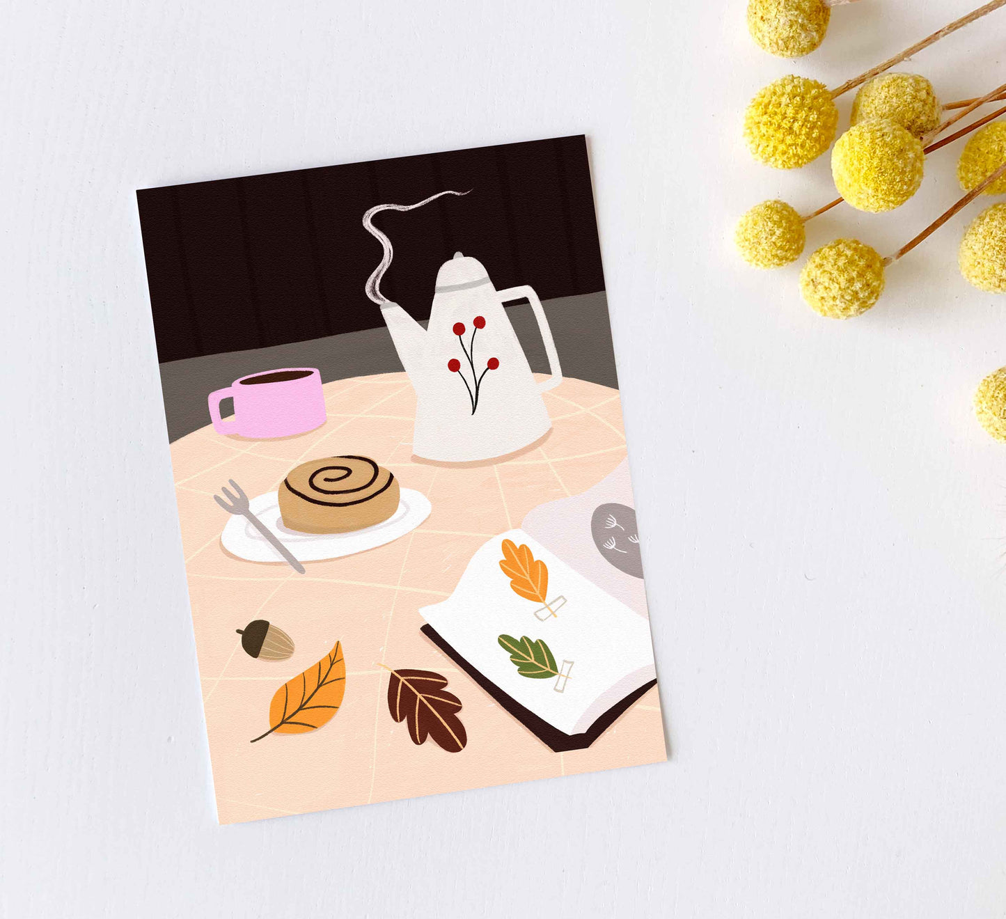'Fika' Postkarte