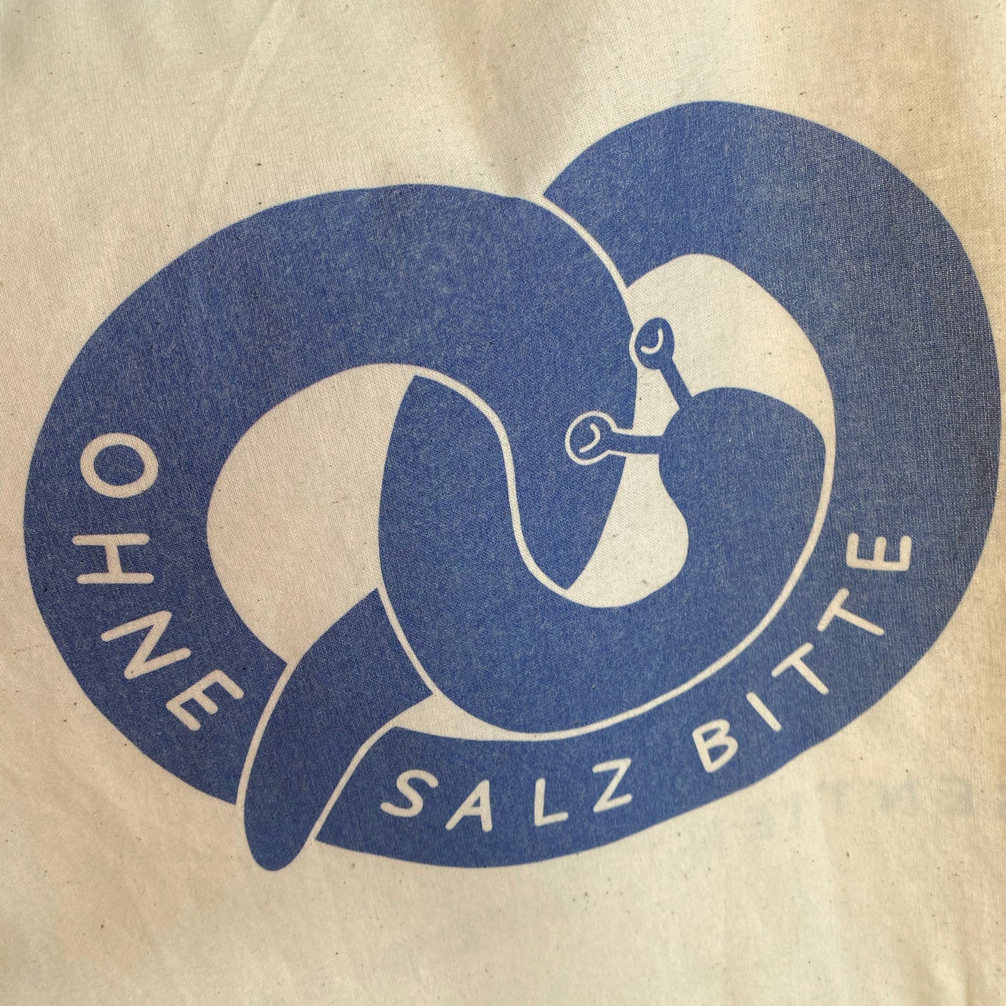 B-Ware Baumwolltasche 'Ohne Salz Bitte'