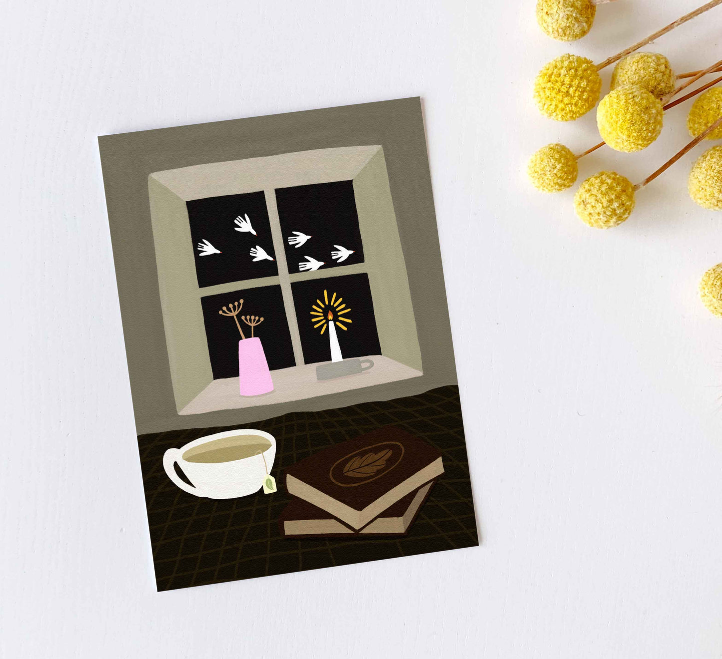 'Flight' Postkarte