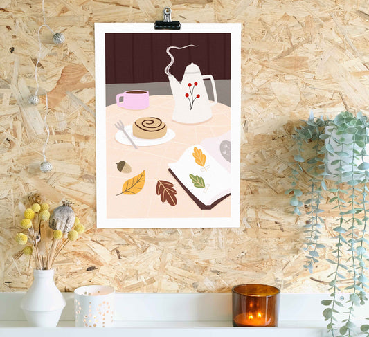 'Fika' Fine Art Print